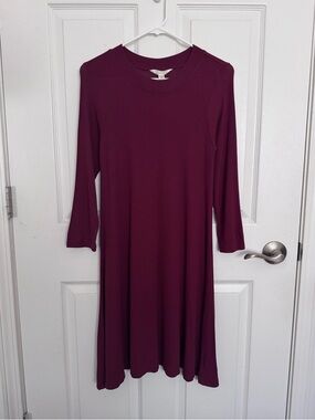 American Eagle Outfitters Soft & Sexy Ribbed Swing Dress